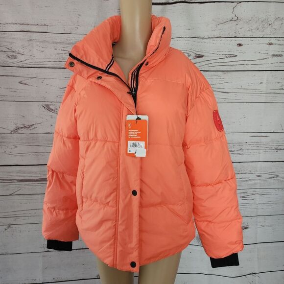 Bass Outdoor Discovery Puffer Jacket Coat Small NWT - Picture 4 of 8